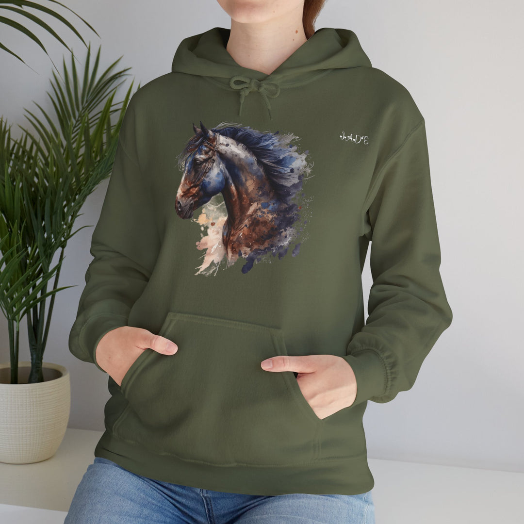 Namesakes Acrostic Name Hoodie - Horse