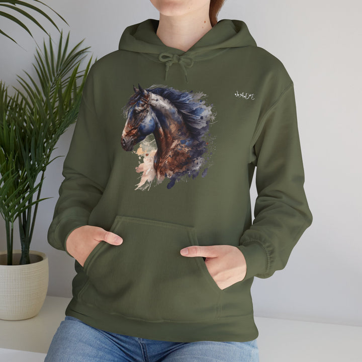 Namesakes Acrostic Name Hoodie - Horse