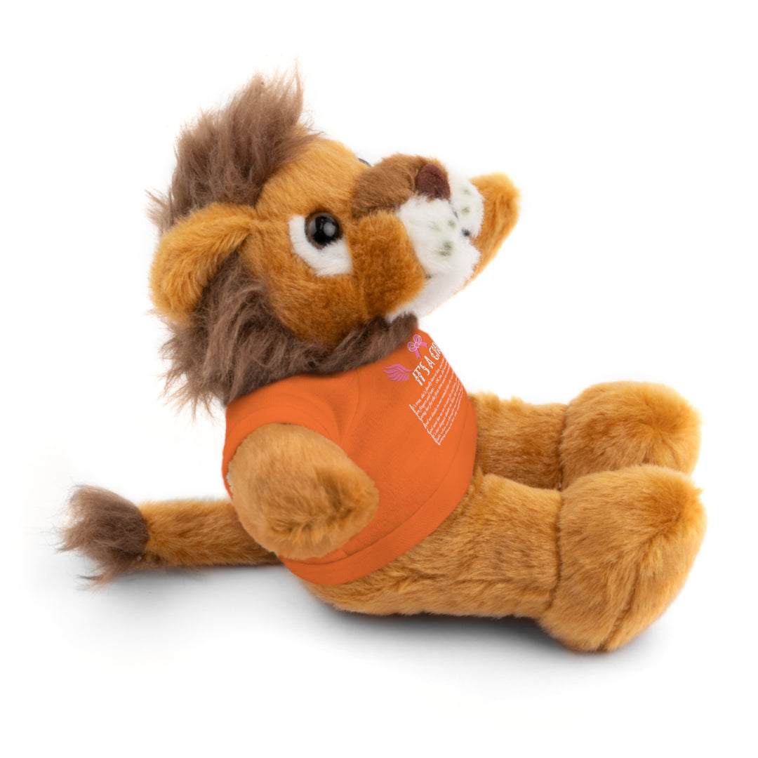 It's a Girl Acrostic Poem Stuffed Animal Collection with T-Shirt - Wings