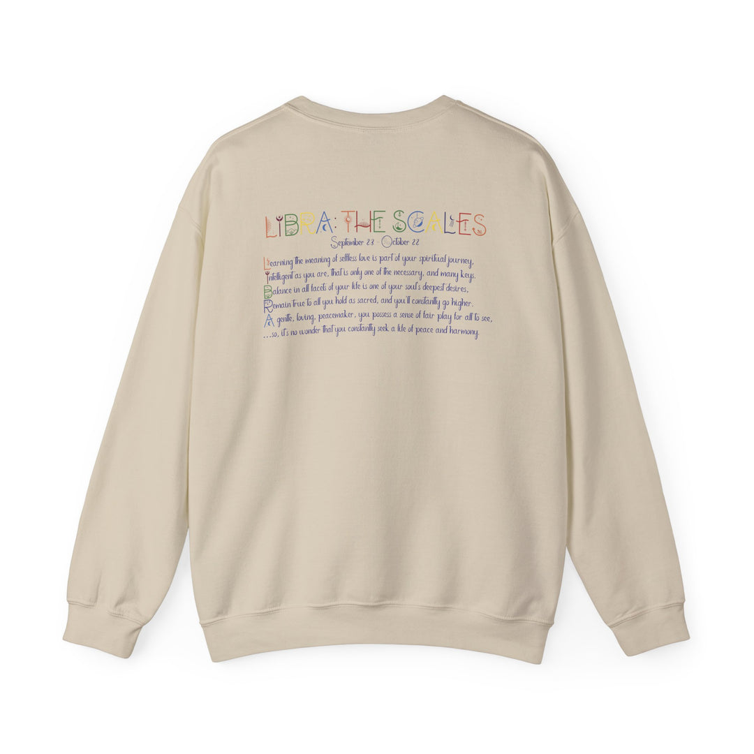 Libra Acrostic Poem Astrology Sweatshirt - Unisex