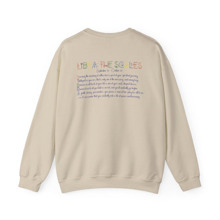 Libra Acrostic Poem Astrology Sweatshirt - Unisex