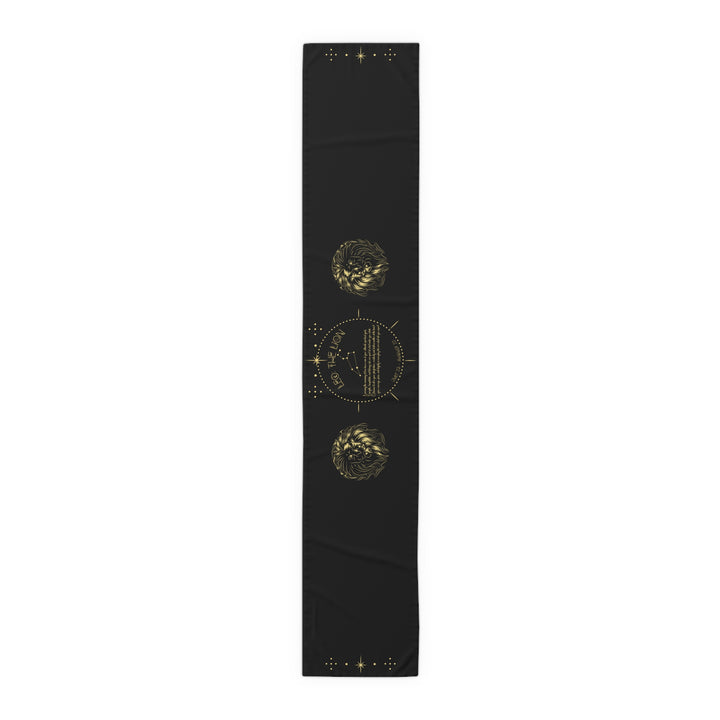 Leo Acrostic Poem Table Runner