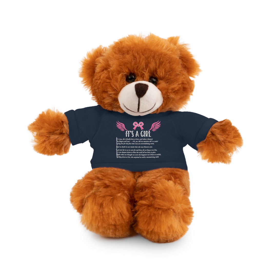 It's a Girl Acrostic Poem Stuffed Animal Collection with T-Shirt - Wings