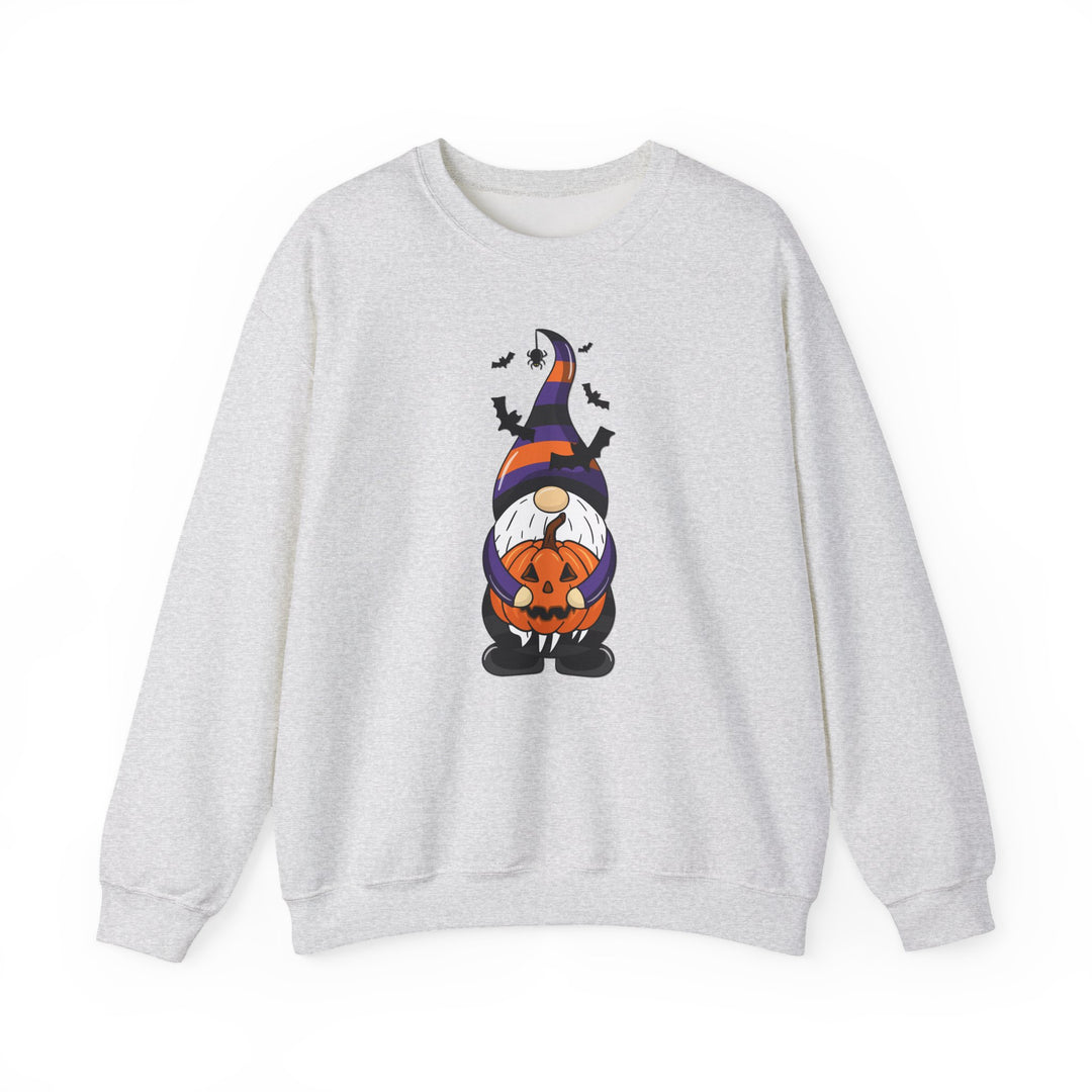 Happy Halloween Acrostic Poem Sweatshirt - Gnome with Pumpkin