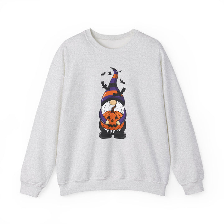 Happy Halloween Acrostic Poem Sweatshirt - Gnome with Pumpkin