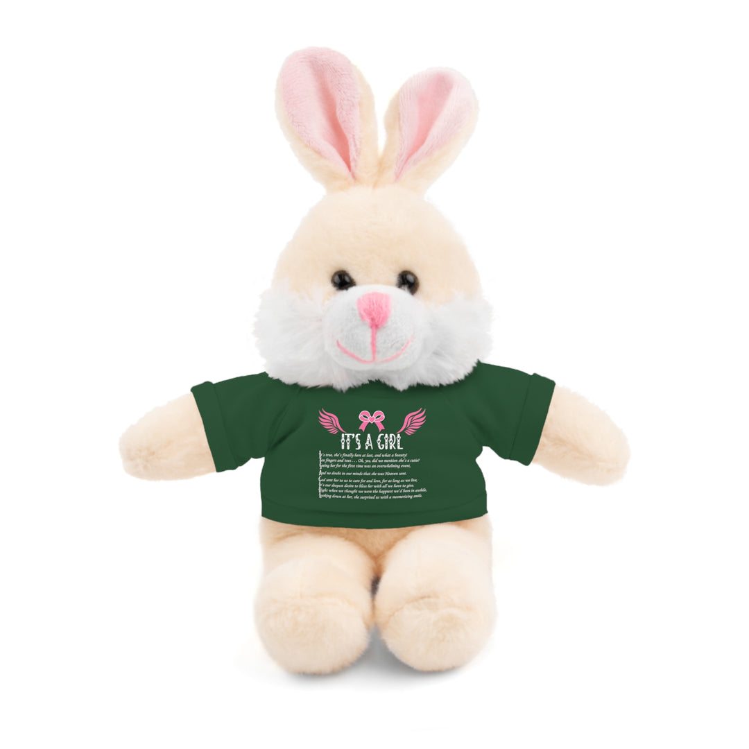 It's a Girl Acrostic Poem Stuffed Animal Collection with T-Shirt - Wings