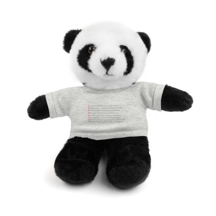 It’s a Girl Acrostic Poem Stuffed Animal Collection with T-Shirt