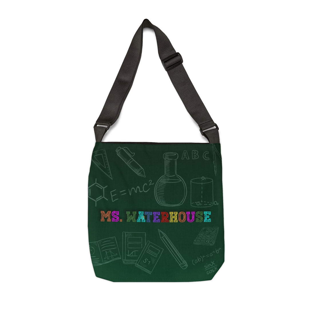 My Teacher Acrostic Poem Adjustable Tote Bag - Personalized