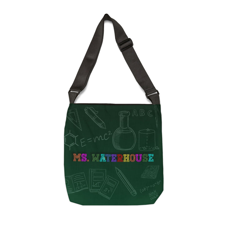 My Teacher Acrostic Poem Adjustable Tote Bag - Personalized