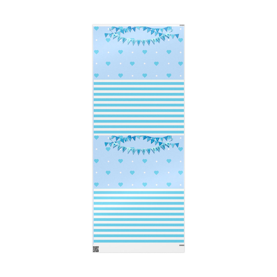 It’s a Boy Acrostic Poem Chic Gift Wrapping Paper