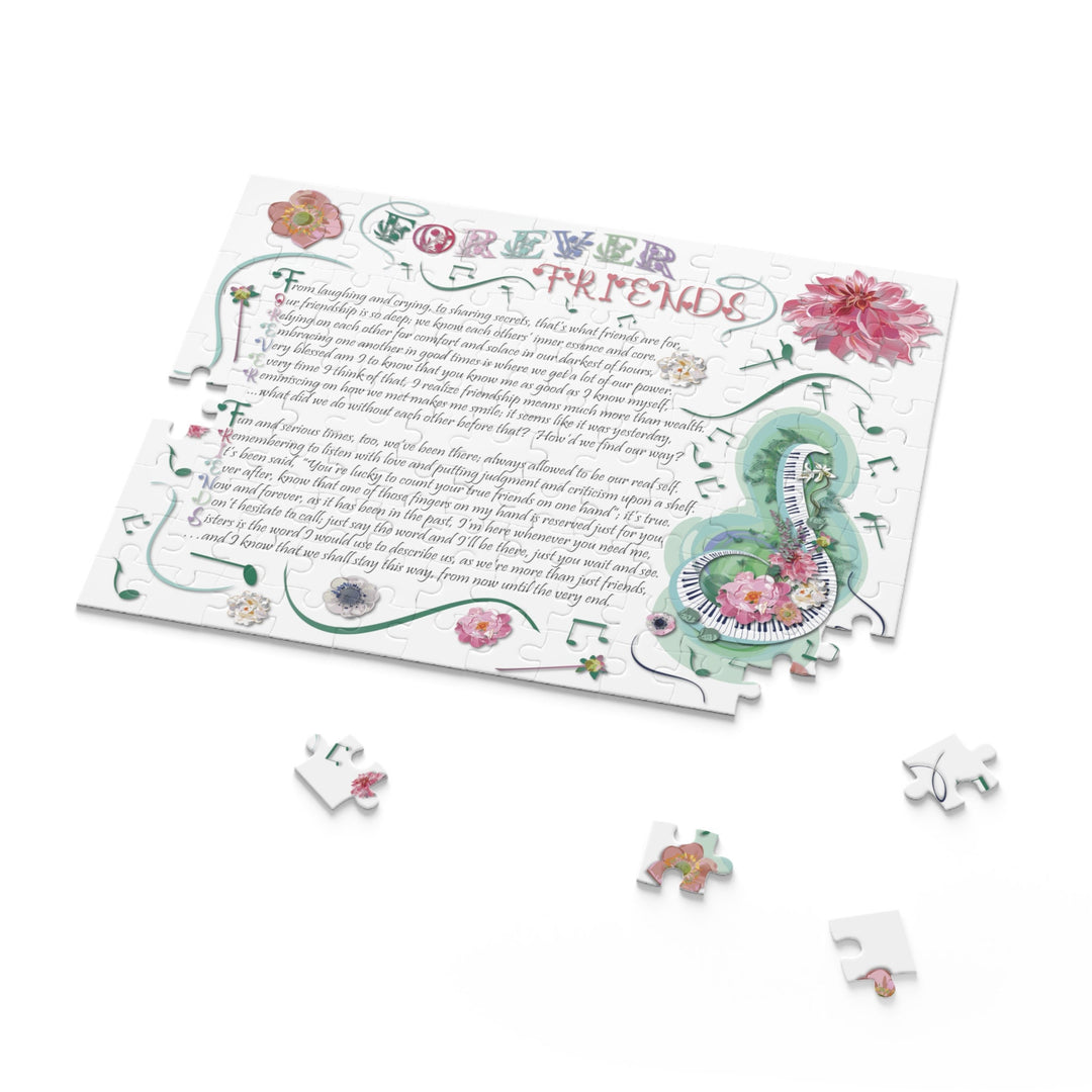 Forever Friends Puzzle, Best Friend Gift, Besties Puzzle, Unique Gift for Best Friend, Best Friends, Best Friends Forever, BFF, BFFIE
