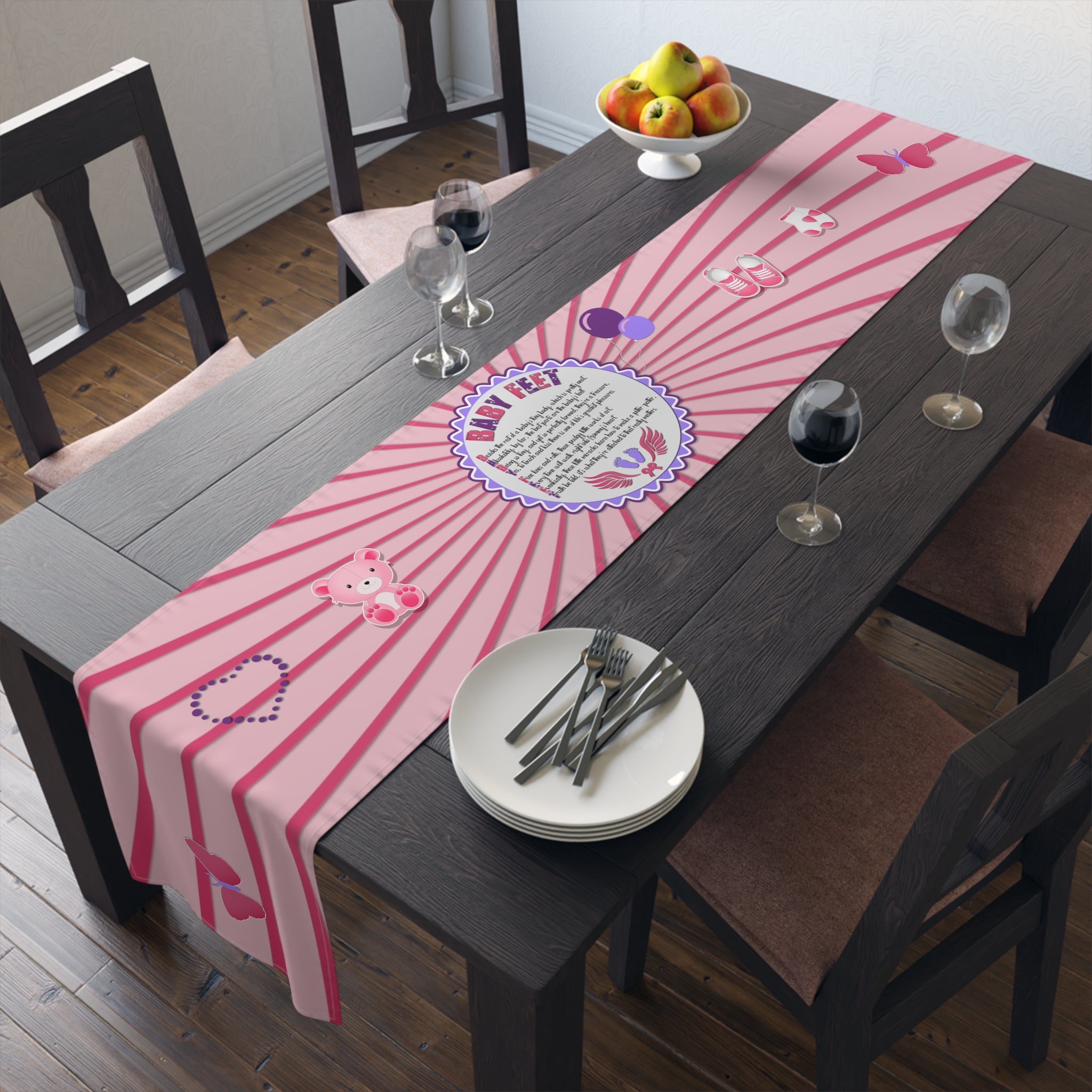Baby Steps Table Runner Collection