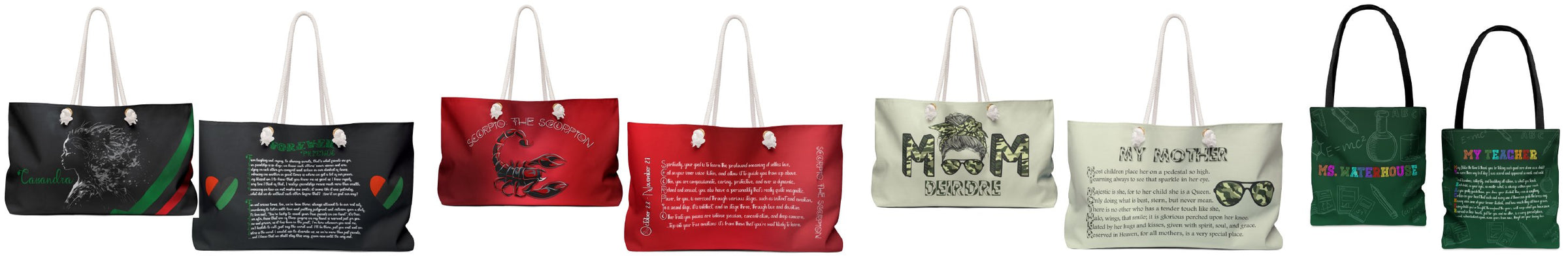 Tote Bags/Weekender Collections