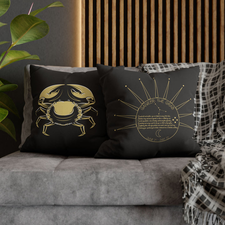 Cancer Acrostic Poem Pillow Cover