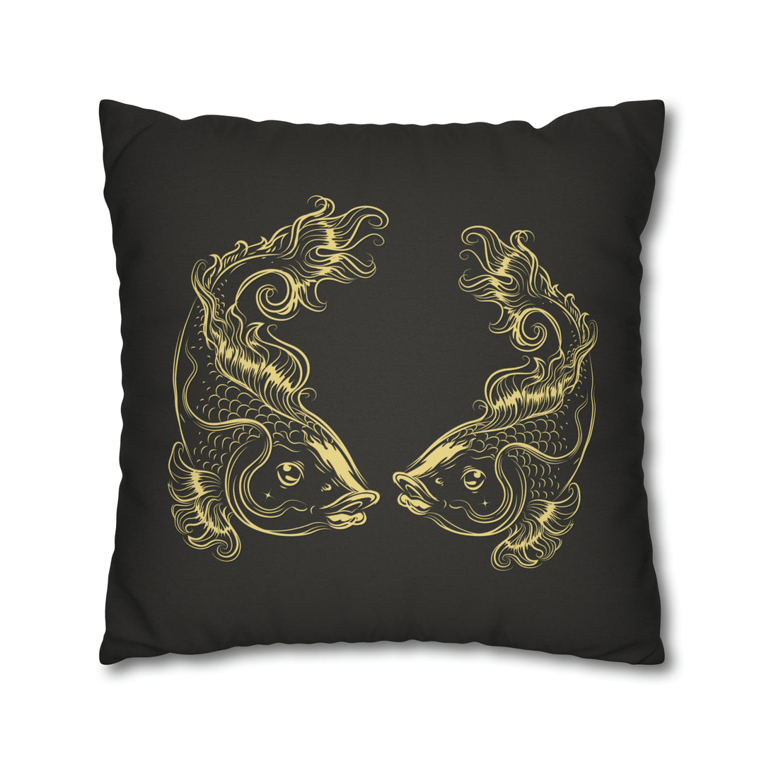 Written in the Stars Pillowcase/Cover Spelling Out "Pisces"