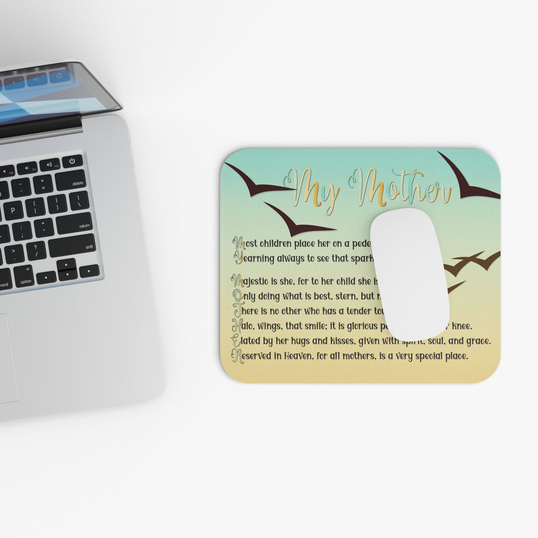 It's Just a Phrase Acrostic Poem Mouse Pad - "My Mother"