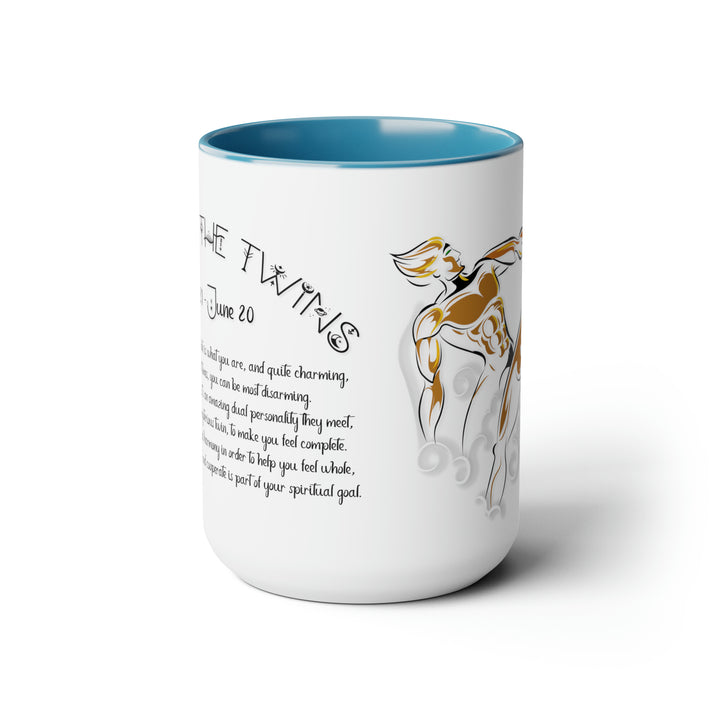Written in the Stars Two-Tone Coffee Mugs - 15oz - Gemini