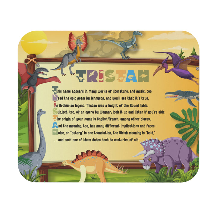 Namesakes Mouse Pad - Dinosaurs