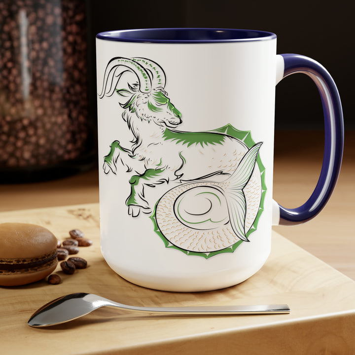 Written in the Stars Two-Tone Coffee Mugs - 15oz - Capricorn