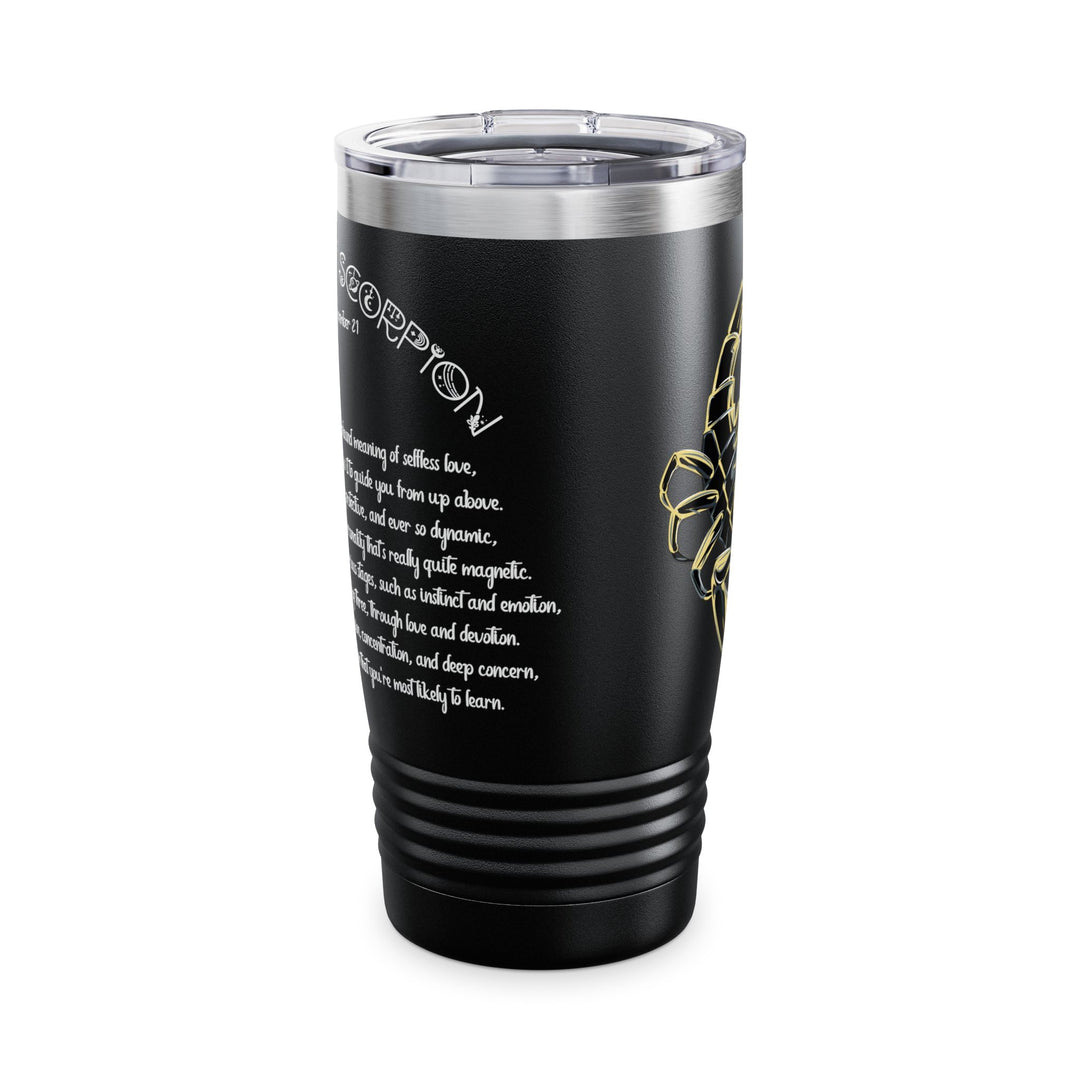Scorpio Acrostic Poem Ringneck Tumbler - 20oz