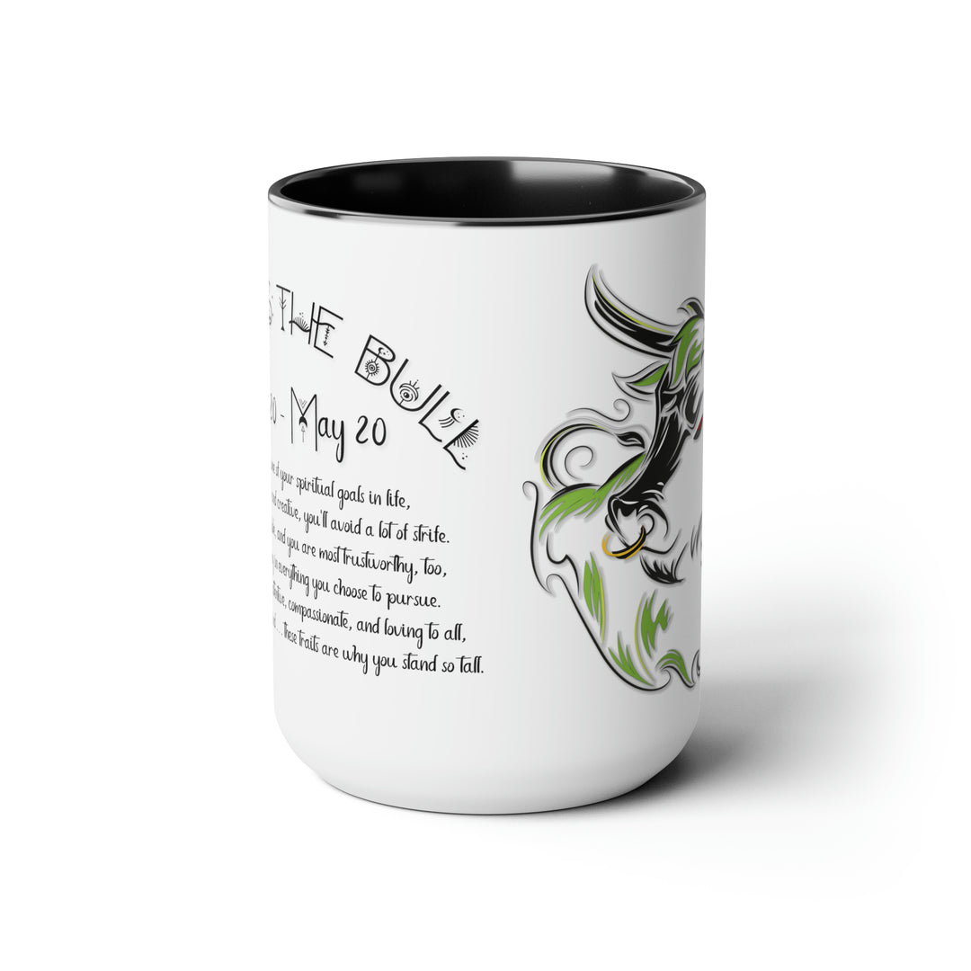 Written in the Stars Two-Tone Coffee Mugs - 15oz - Taurus
