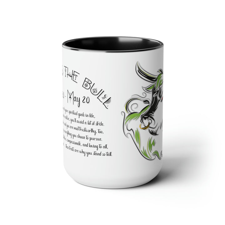 Written in the Stars Two-Tone Coffee Mugs - 15oz - Taurus