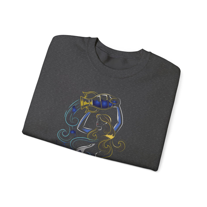 Aquarius Acrostic Poem Astrology Sweatshirt - Unisex