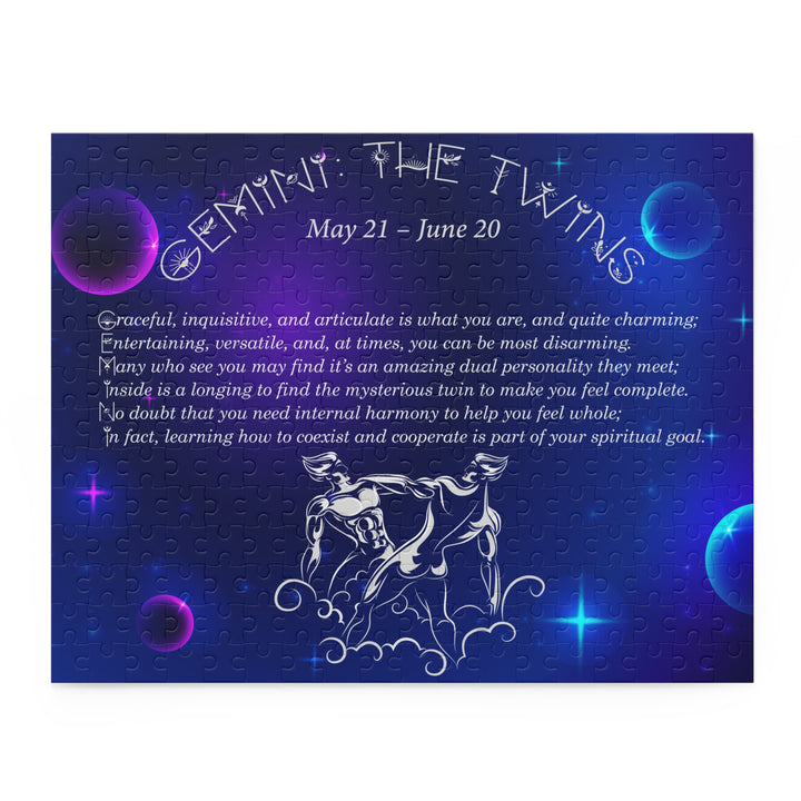Gemini Acrostic Poem Puzzle