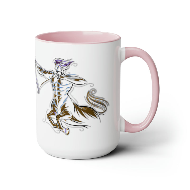 Written in the Stars Two-Tone Coffee Mugs - 15oz - Sagittarius