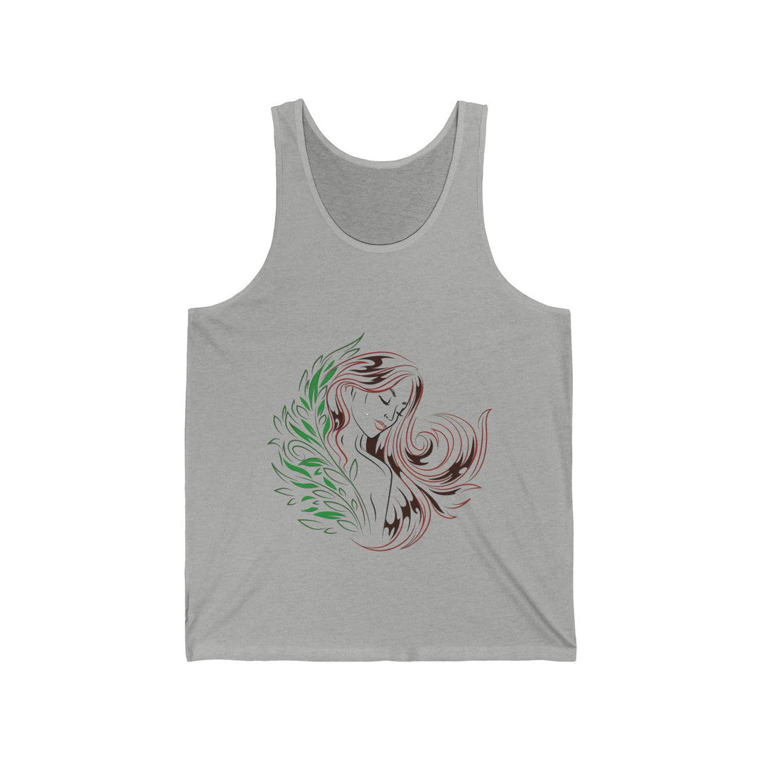 “Virgo” Acrostic Poem Unisex Jersey Tank