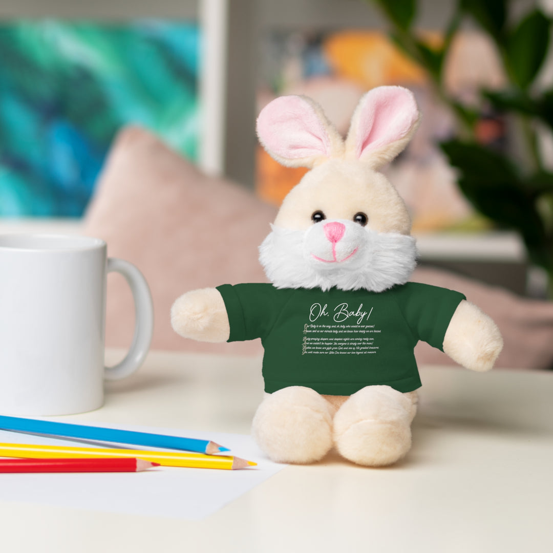 Oh, Baby Acrostic Poem Stuffed Animal Collection with T-Shirt