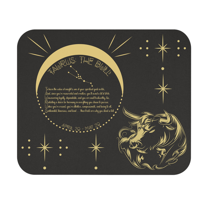 Written in the Stars Acrostic Poem Mouse Pad - "Taurus"