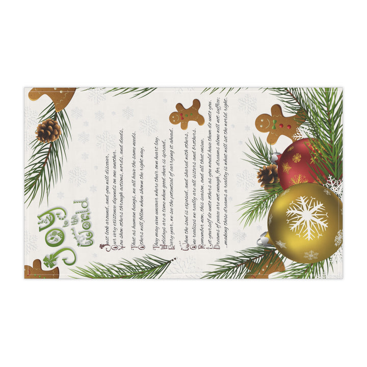 It's Just a Phrase Kitchen Towel - Joy to the World
