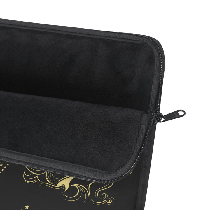 Aquarius Acrostic Poem Laptop Sleeve