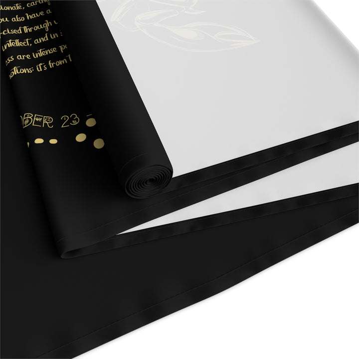 Scorpio Acrostic Poem Table Runner