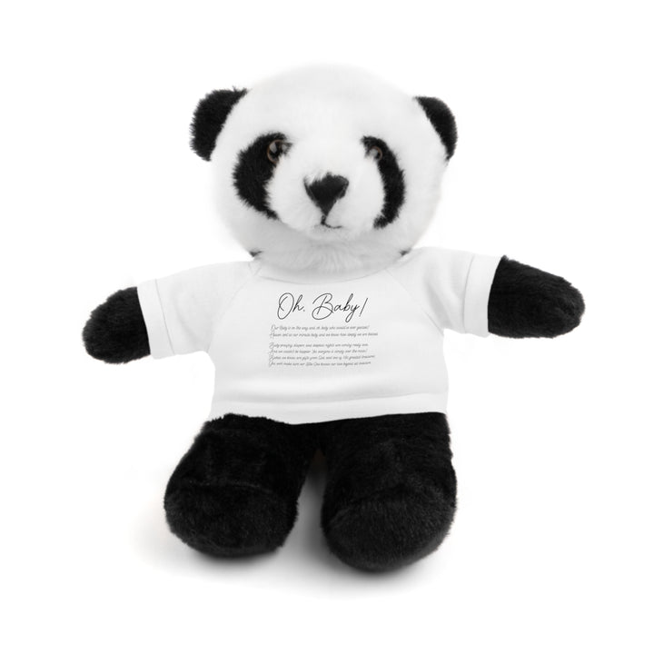 Oh, Baby Acrostic Poem Stuffed Animal Collection with T-Shirt