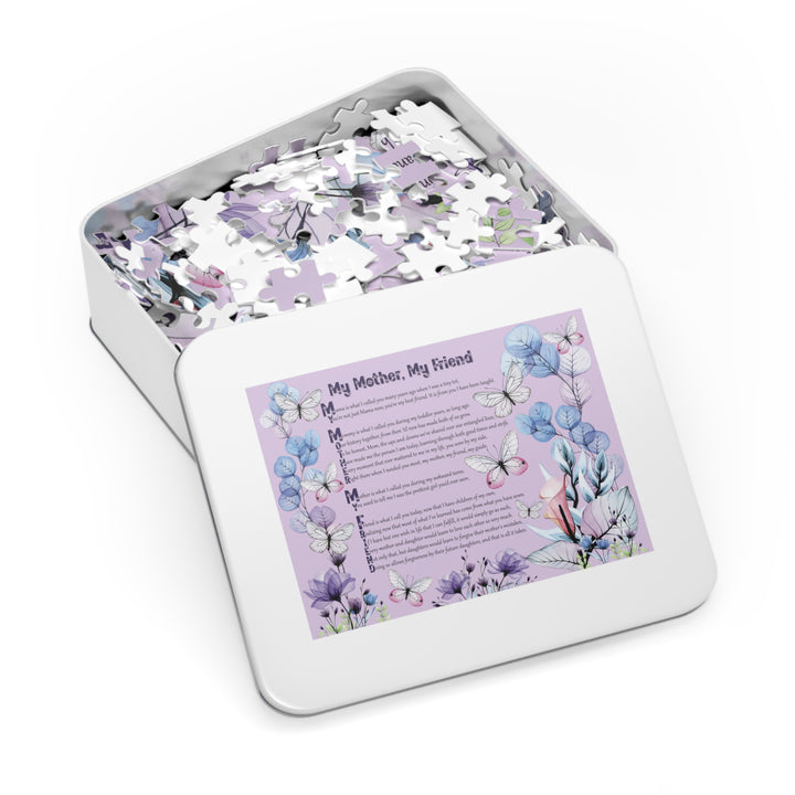 It's Just a Phrase Acrostic Poem Jigsaw Puzzle - My Mother, My Friend