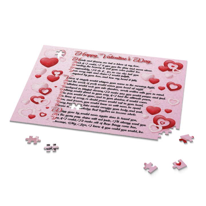 It's Just a Phrase "Happy Valentine's Day" Acrostic Poem Puzzle