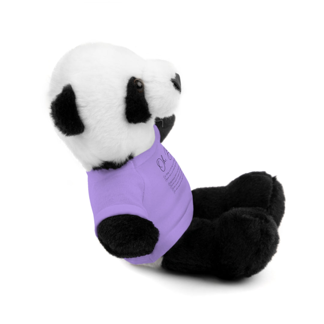 Oh, Baby Acrostic Poem Stuffed Animal Collection with T-Shirt