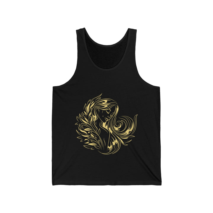 “Virgo” Acrostic Poem Unisex Jersey Tank