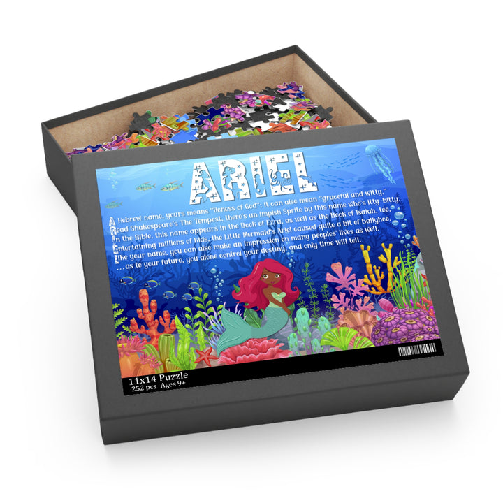Namesakes Personalized Acrostic Name Poem Jigsaw Puzzle - Red Hair