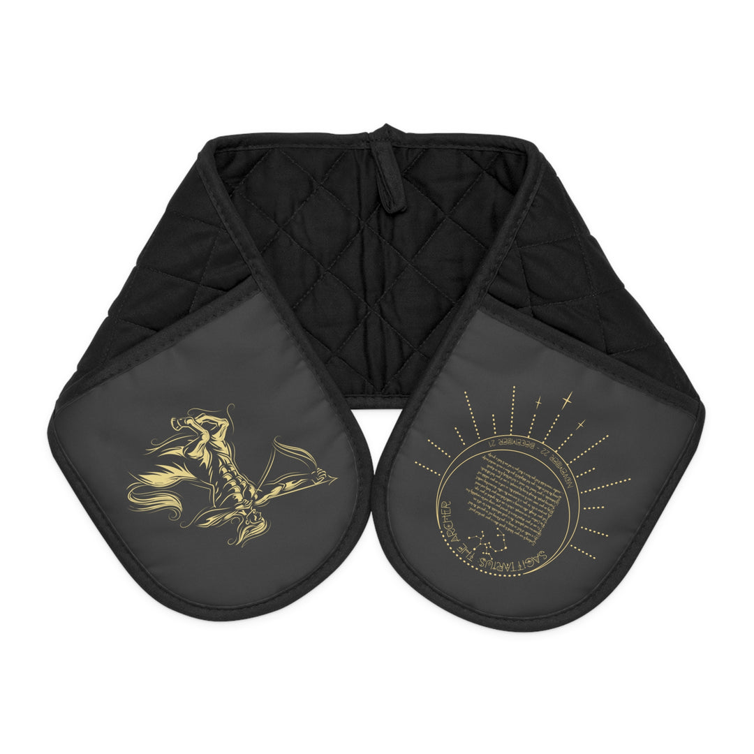 Sagittarius Acrostic Poem Oven Mitts