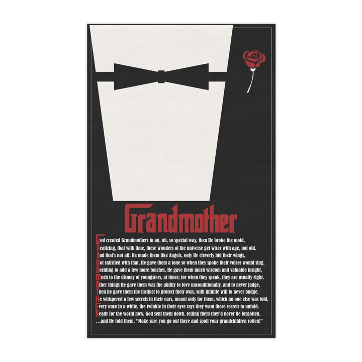 "Grandmother" Acrostic Poem Kitchen Towel