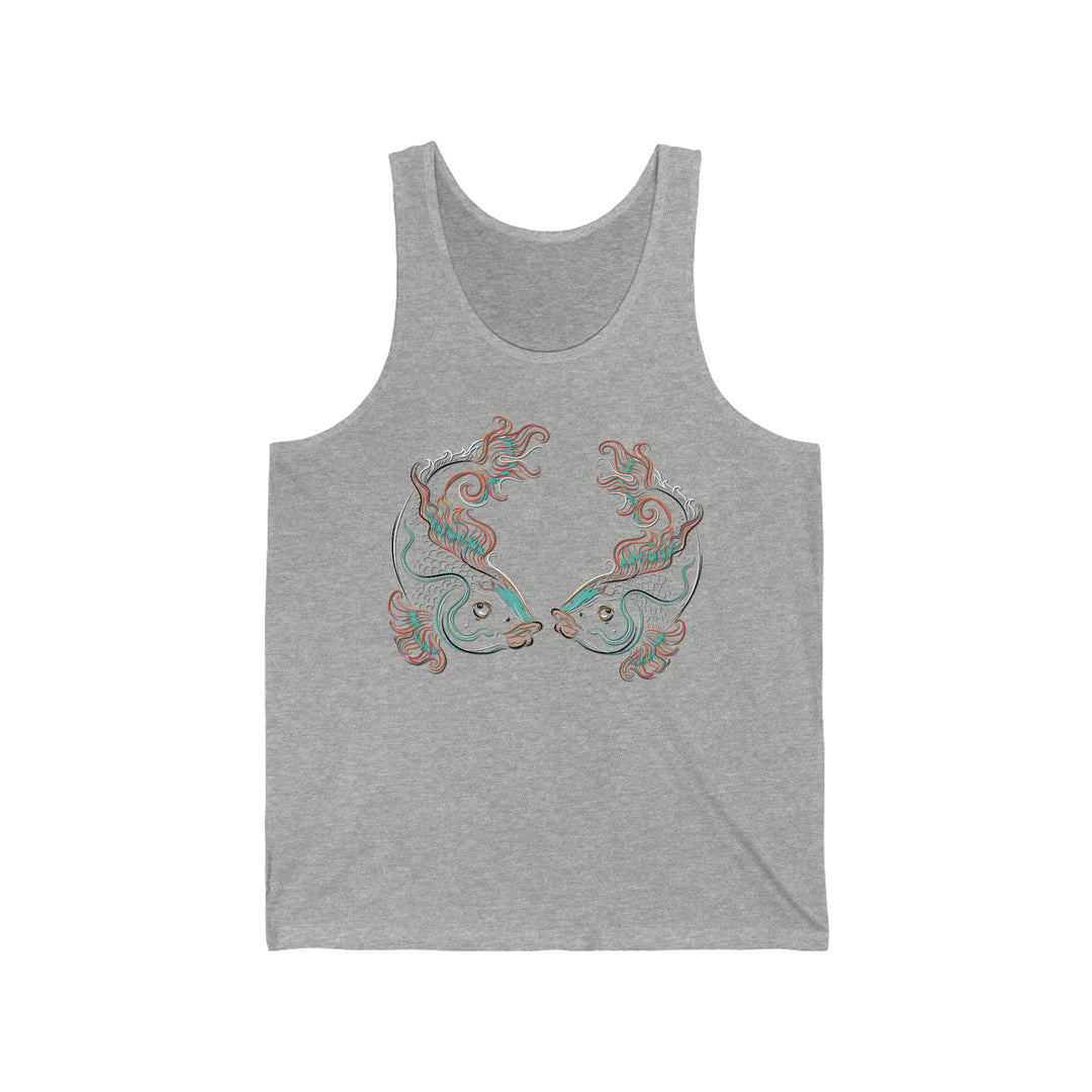 Written in the Stars Unisex Jersey Tank - Pisces