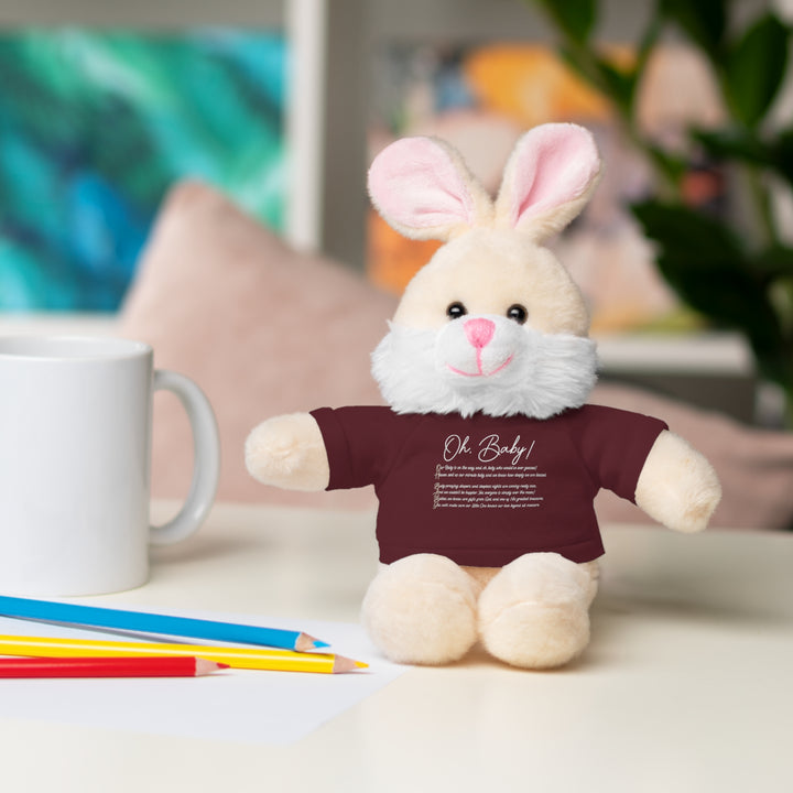Oh, Baby Acrostic Poem Stuffed Animal Collection with T-Shirt