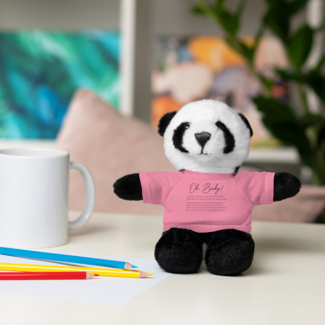 Oh, Baby Acrostic Poem Stuffed Animal Collection with T-Shirt
