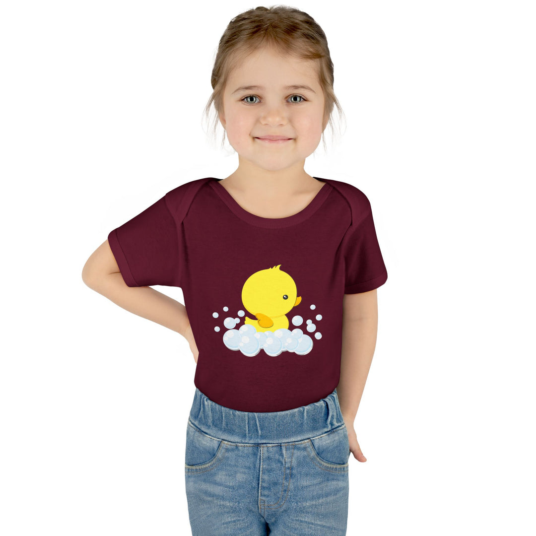 Baby Steps "It's a Boy" Acrostic Poem Bodysuit - Ducky Design