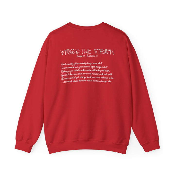 Virgo Acrostic Poem Astrology Sweatshirt - Unisex