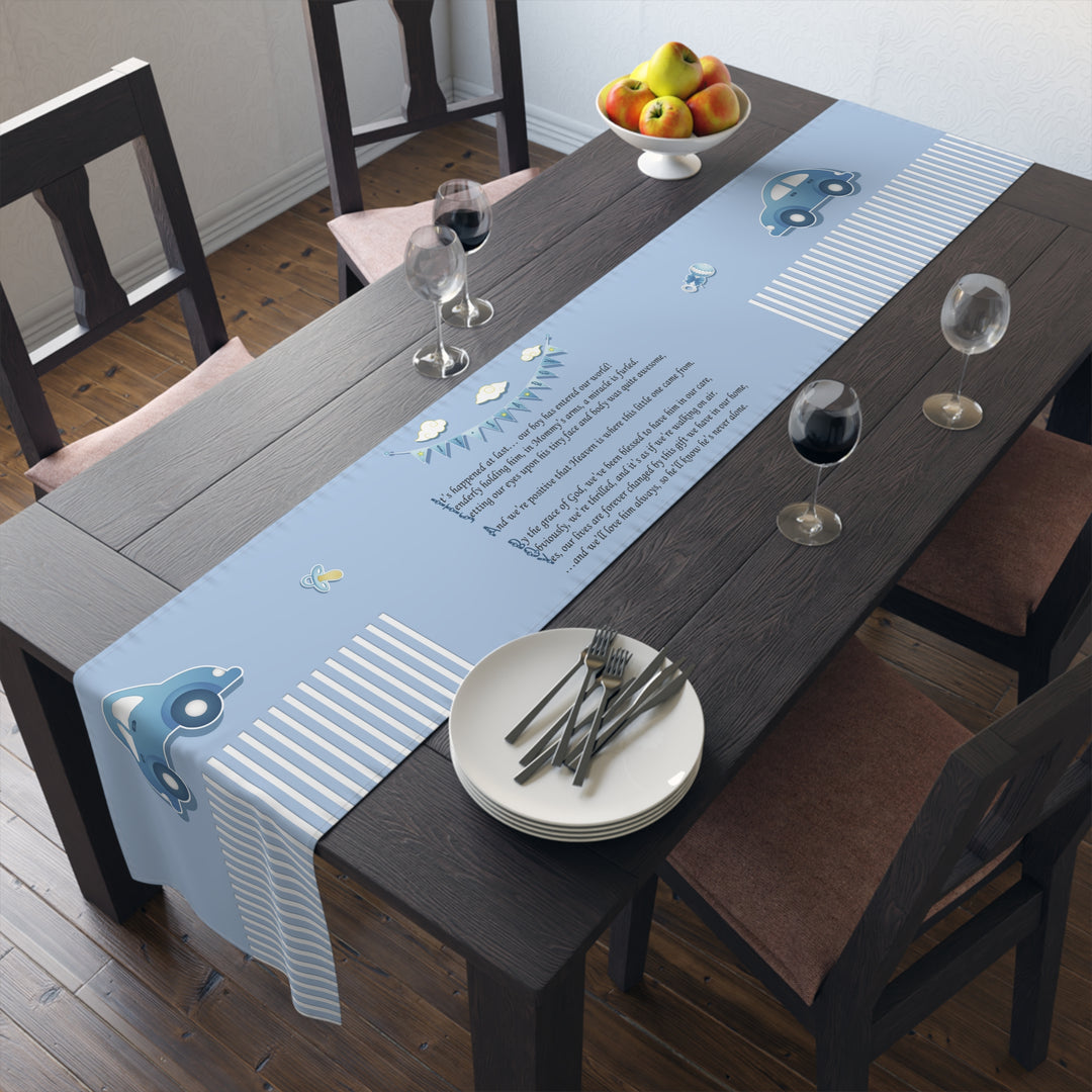 “It’s a Boy” Table Runner - No Personalization