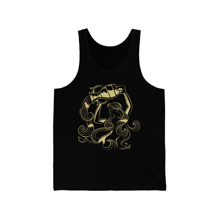 Written in the Stars Unisex Jersey Tank - Aquarius